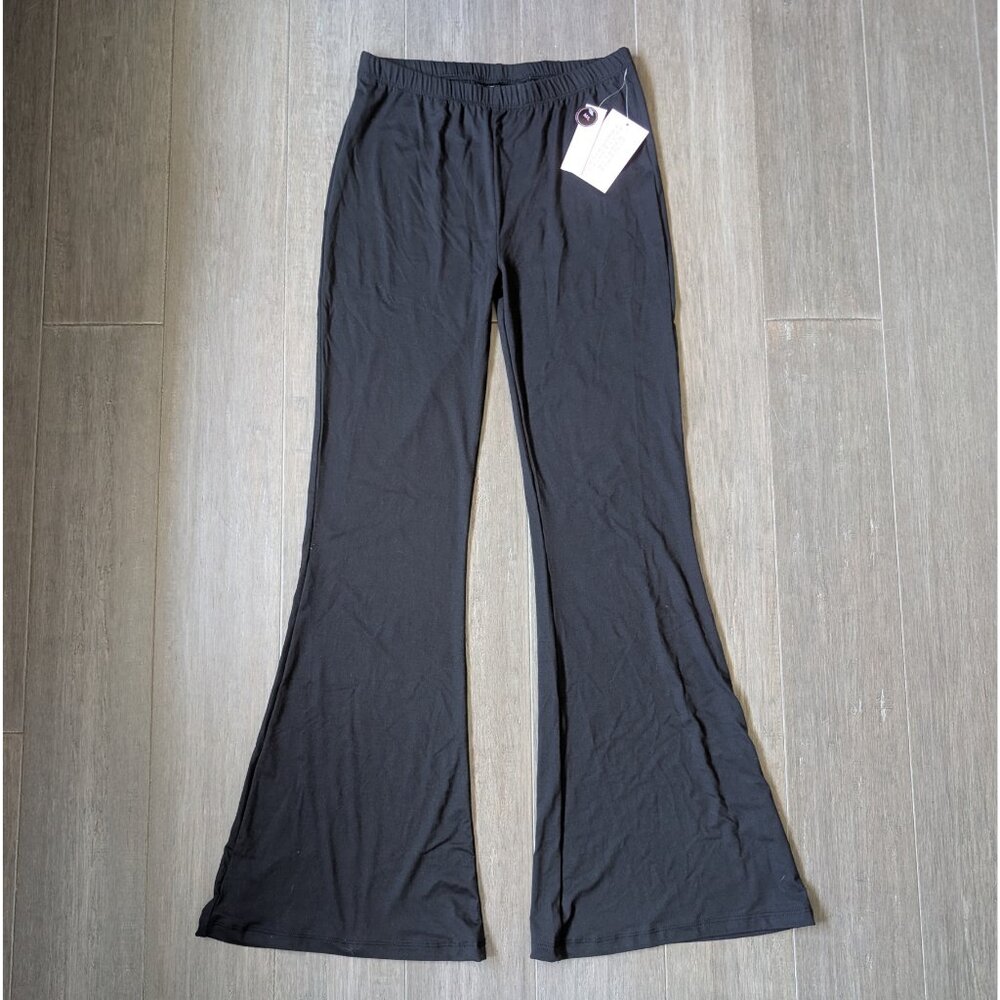 HOLD For Buyer - DO NOT BUY | Black Super Flare Lounge Pants